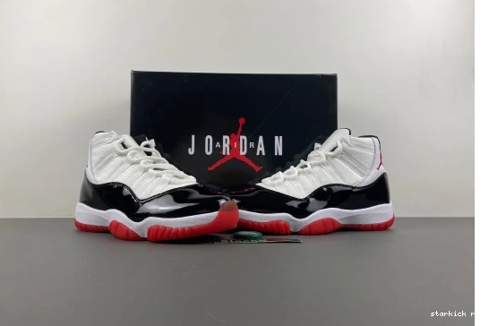 CT8012-106  11 High Jordan Retro Concord CT8012-106 Bred 0401